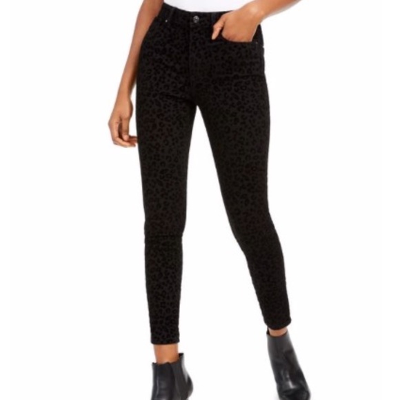 Rewash Denim - NWT REWASH Womens Black Solid Skinny Pants